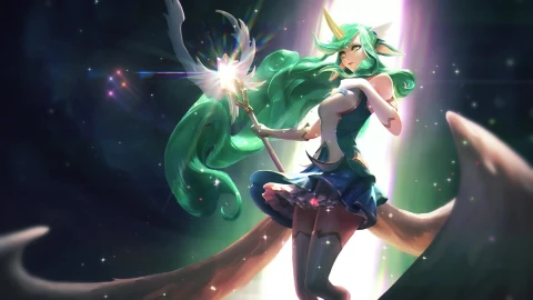 PC Star Guardian Soraka LOL Live Wallpaper Free - Free Live Wallpaper