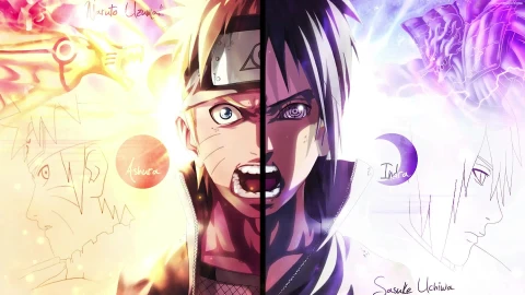 PC Angry Naruto and Sasuke Live Wallpaper Free - Free Live Wallpaper
