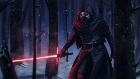 PC Kylo Ren Snow Live Wallpaper Free - Free Live Wallpaper