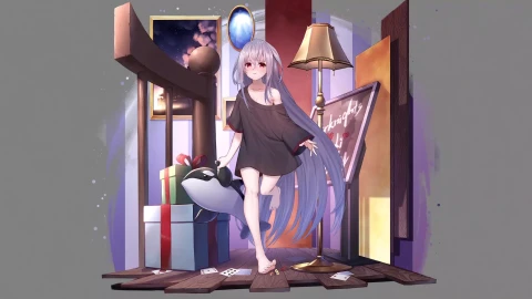 PC Skadi Step on a Lego Arknights QHD Live Wallpaper Free - Free Live Wallpaper