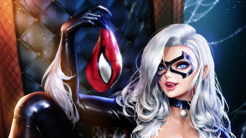PC Black Cat Spiderman Live Wallpaper Free - Free Live Wallpaper