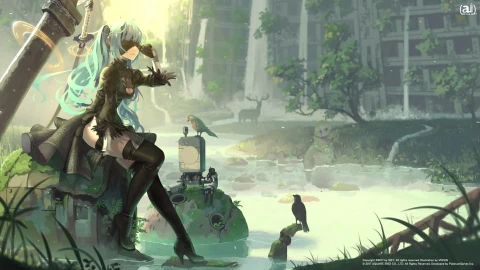 PC Nier Automata Rays Live Wallpaper Free - Free Live Wallpaper