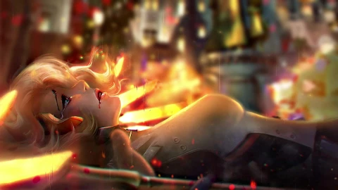PC Mercy Sacrifice Overwatch Live Wallpaper Free - Free Live Wallpaper