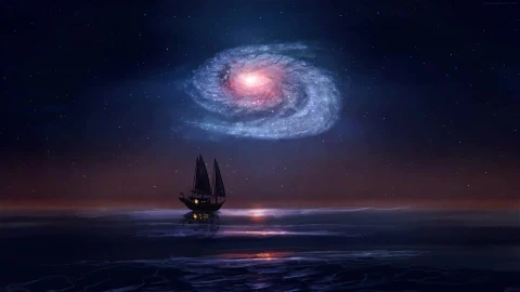 PC Galaxy Sail Boat Live Wallpaper Free - Free Live Wallpaper