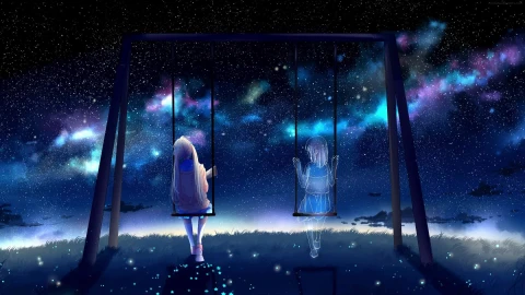 PC Starry Night Missing You Live Wallpaper Free - Free Live Wallpaper