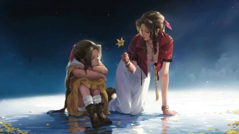 PC Aerith Final Fantasy VII Remake Live Wallpaper Free - Free Live Wallpaper