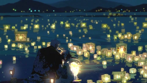 PC Lanterns Lake Live Wallpaper Free - Free Live Wallpaper