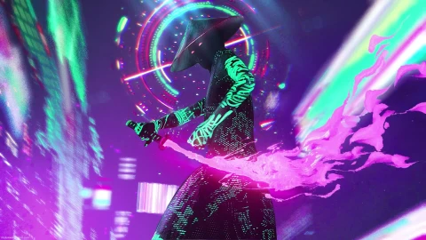 PC Cyberpunk Samurai Live Wallpaper Free - Free Live Wallpaper