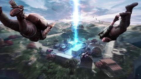 PC PUBG Parachuting Live Wallpaper Free - Free Live Wallpaper