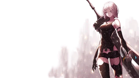 PC Snow Nier Automata Live Wallpaper Free - Free Live Wallpaper