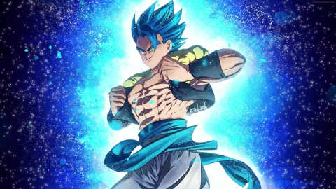 PC Blue Gogeta Live Wallpaper Free - Free Live Wallpaper