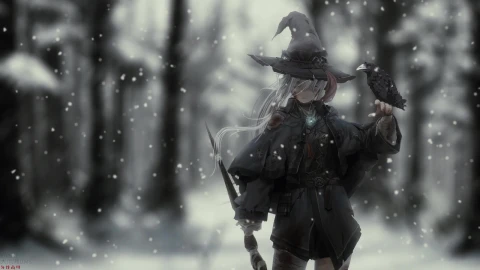 PC Anime Witch Live Wallpaper Free - Free Live Wallpaper