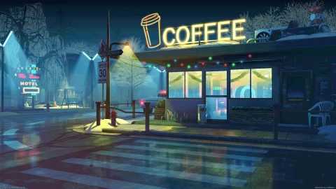 PC Coffeeshop Live Wallpaper Free - Free Live Wallpaper