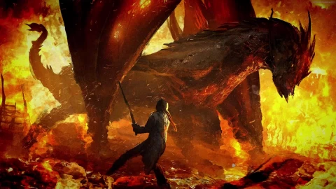 PC Dragon Flames Live Wallpaper Free - Free Live Wallpaper