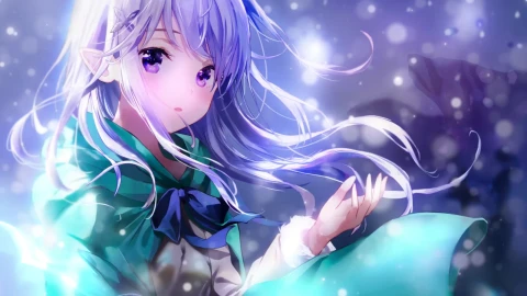 PC Snow Emilia ReZero 2K Live Wallpaper Free - Free Live Wallpaper