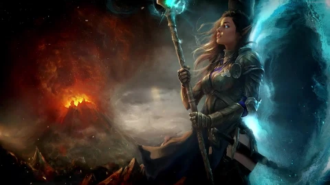 PC Elf Fantasy Girl Live Wallpaper Free - Free Live Wallpaper