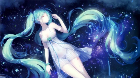 PC Cute Anime Girl Water Ripple Live Wallpaper Free - Free Live Wallpaper