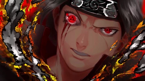 PC Itachi Uchiha Mangekyou Sharingan Live Wallpaper Free - Free Live Wallpaper
