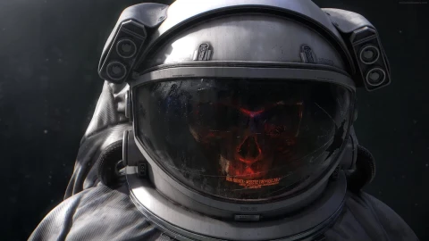 PC Skull Spaceman Live Wallpaper Free - Free Live Wallpaper