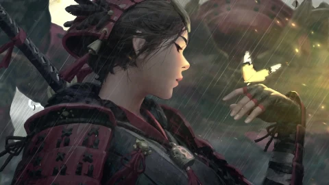 PC Samurai Butterfly Live Wallpaper Free - Free Live Wallpaper