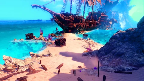PC Stranded Pirates Ship Live Wallpaper Free - Free Live Wallpaper