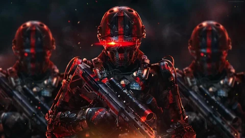 PC Robot Soldiers Live Wallpaper Free - Free Live Wallpaper