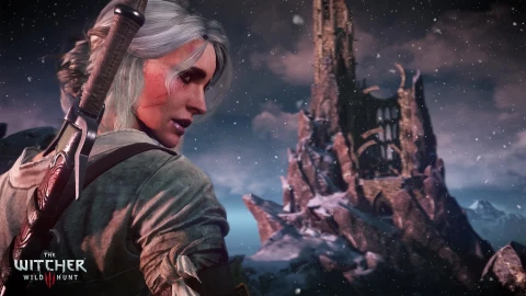 PC Ciri Snow The Witcher Live Wallpaper Free - Free Live Wallpaper