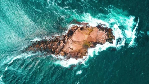 PC Top View Ocean Waves Live Wallpaper Free - Free Live Wallpaper