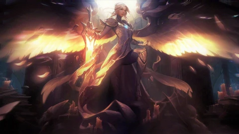 PC Silver Kayle Unmasked LoL Live Wallpaper Free - Free Live Wallpaper