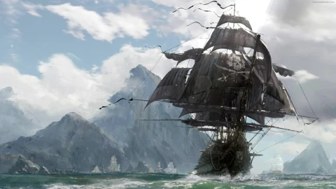 PC  PirateShip Live Wallpaper Free - Free Live Wallpaper