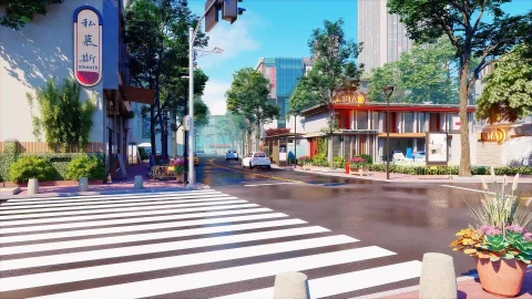 PC Japanese Street Live Wallpaper Free - Free Live Wallpaper