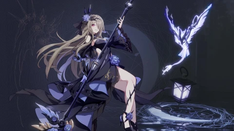 PC Magic Night Rosemary Honkai Impact 3 4K Live Wallpaper Free - Free Live Wallpaper