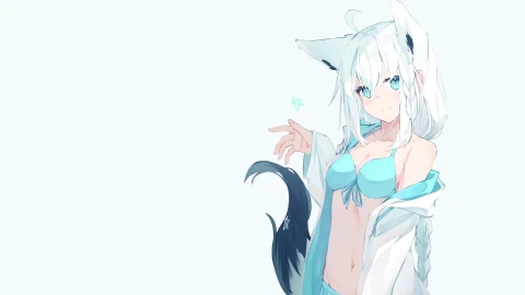 PC Fubuki Shirakami QHD Live Wallpaper Free - Free Live Wallpaper