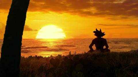 PC Dragon Ball Sunset Live Wallpaper Free - Free Live Wallpaper