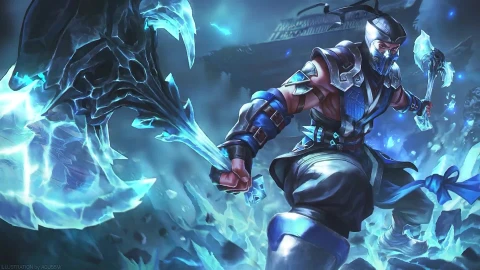 PC Sub Zero with Axes Live Wallpaper Free - Free Live Wallpaper