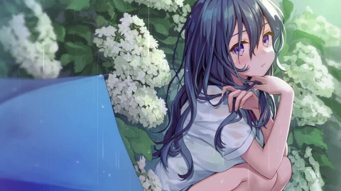 PC After Rain School Girl Live Wallpaper Free - Free Live Wallpaper
