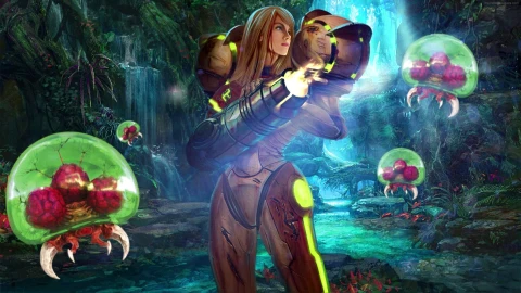 PC Samus Aran Strange Planet Metroid Live Wallpaper Free - Free Live Wallpaper