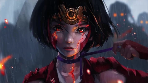 PC Kabaneri of the Iron Fortress Rain Live Wallpaper Free - Free Live Wallpaper