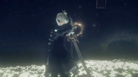 PC Nier Automata Stars Live Wallpaper Free - Free Live Wallpaper