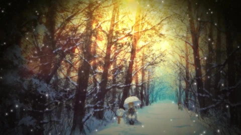 PC Anime Snowman Live Wallpaper Free - Free Live Wallpaper