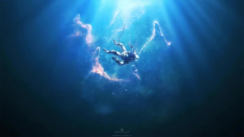 4K Astronaut Underwater Live Wallpaper For PC - Free Live Wallpaper