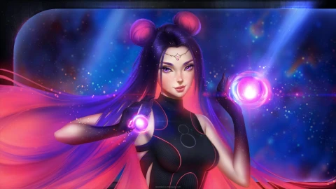 4K Cosmic Girl Live Wallpaper For PC - Free Live Wallpaper