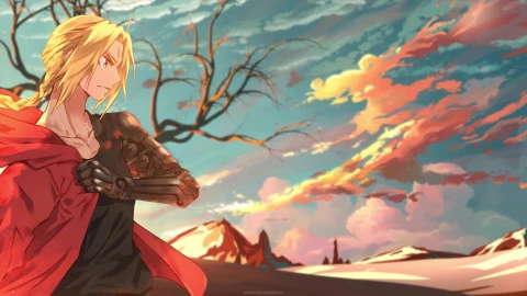 4K Edward Elric Fullmetal Alchemist Brotherhood Live Wallpaper For PC - Free Live Wallpaper
