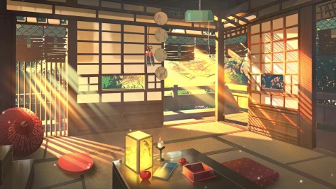 4K Japanese House On A Sunny Day Live Wallpaper For PC - Free Live Wallpaper