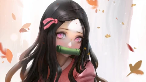 4K Nezuko Kamado Demon Slayer Live Wallpaper For PC - Free Live Wallpaper