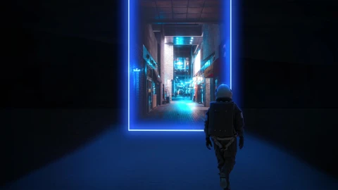 4K Space Portal 1 Live Wallpaper For PC - Free Live Wallpaper