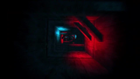 HD Video Colorful flashing Vj lights tunnel loop Video Background - Free Live Wallpaper