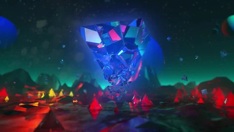 HD Video Crystalized By Visualdon Loop Video Video Background - Free Live Wallpaper