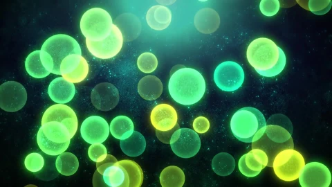 Green Natural Watercolor Textures And Circles Background Live wallpaper - Free Live Wallpaper