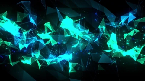 Triangular Geometric Bright Background Live wallpaper - Free Live Wallpaper